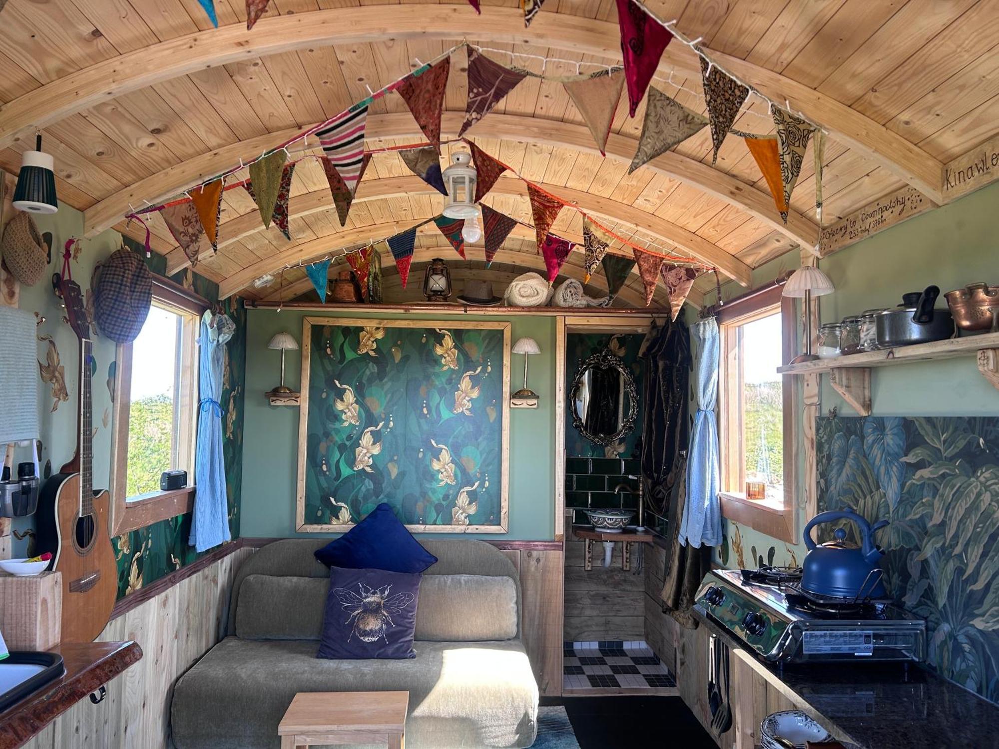 The Creevy Cabin Ballure Room photo